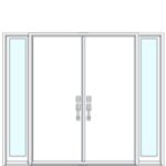 Double Door (2 Sidelite)